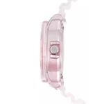 کاسیو LRW-200HS-4EVDF بند رزین صورتی با قاب گرد و صفحه صورتی - نسخه S