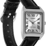 تصویر گالری کاسیو LTP-V007L-7B1UDF با قاب کروم کاری شده و بند مشکی