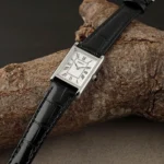 سیکو SWR107P1 ساعت مچی با بند چرمی مشکی، قاب استیل و صفحه نقرهای — SWR107P1-3