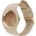 آیس واچ I-24984 – قاب قهوهای با بند رابر، صفحه چند رنگ و شیشه کریستال