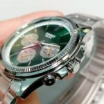 Casio MTP-1375D-3AVDF گالری تصویر 2 با بدنه استیل و صفحه سبز-نقرهای