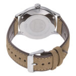 Orient RA-AC0P01E گالری 2 بند جیر قهوه‌ای و قاب استیل