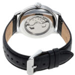 اورینت RA-AK0701S با بند چرم مشکی و قاب استیل در نمایی کلاسیک