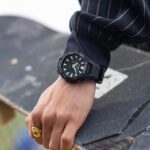 Casio GBA-950-1ADR موتور کوارتز و فرم دایره با قاب رزین - تصویر 3