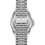 Jacques Philippe JPQGS591316V2 تصویر 2: بدنه استیل ضد زنگ، قاب گرد نقره‌ای، صفحه مشکی