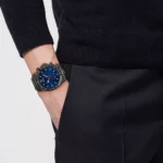 ورساچه VVE0H00625 تصویر 2 — صفحه سرمهای، شیشه یاقوت، استیل