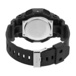 Casio GA-010-1A1DR طراحی گرد با بند رزین مشکی