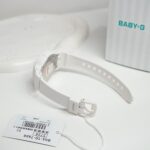 Casio BGA-10-7A6 گالری ساعت با بند سیلیکون سفید و قاب پلاستیک