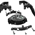 Casio GBA-950-2ADR ویژگی ها: موتور دیجیتال/آنالوگ همراه با صفحه مشکی