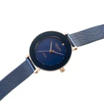 اباکو V299LXVLML نمای کناری بند حصیری آبی با قاب استیل ضدزنگ