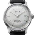 Orient RA-AC0M16S گالری تصویر 3 با بند چرم مشکی و طراحی کلاسیک