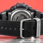 Casio GA-700BCE-1ADR ساعت مچی مردانه اسپرت با صفحه مشکی و بند پارچهای - گالری تصویر 2
