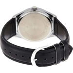Casio MTP-V006L-1B2UDF گالری 3: بند چرمی مشکی و صفحه مشکی