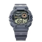 کاسیو WS-1700H-8AVDF گالری تصویر 2 نمایش جلویی با صفحه مشکی و قاب خاکستری