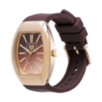 ICE WATCH I-25177 بند سیلیکونی قهوهای گالری 1 با قاب رزین و صفحه قهوهای