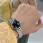 Casio MTP-V006D-1B - بند استیل و صفحه مشکی؛ تصویر گالری 2