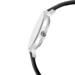 Casio LTP-VT01L-7B1UDF3 - ساعت مچی زنانه کلاسیک با صفحه نقرهای و شیشه کریستال