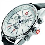 ساعت مچی سوئیس میلیتاری SMWGC00003022 بند چرم مشکی قاب استیل