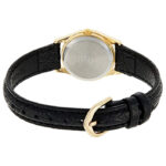 تصویر گالری 2 ساعت مچی کاسیو LTP-1094Q-7B1RDF با بند چرمی مشکی و قاب طلایی