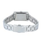 Casio LTP-1234DD-7ADF - Image 3: طراحی مستطیلی قاب استیل