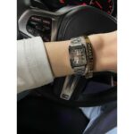 تصویر ساعت مچی کاسیو LTP-V007SG-9BUDF با شیشه کریستال و بند استیل نقرهای