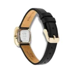 ساعت مچی زنانه Daniel Wellington DW00100878 - تصویر 3 - بند چرم مشکی، قاب رزگلد، صفحه سفید
