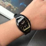 ICE WATCH I-24031 ساعت مچی اسپرت زنانه با بند سیلیکون مشکی و قاب استیل - تصویر 3