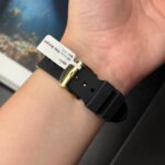 ICE WATCH I-24031 ساعت مچی اسپرت زنانه با بند سیلیکون مشکی و قاب استیل - تصویر 5