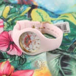 ICE WATCH Ice Fantasia I-18424 قاب سیلیکون صورتی، شیشه معدنی، بند صورتی، صفحه سفید
