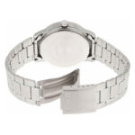 کاسیو LTP-V002D-2B3UDF تصویر 3 - بند استیل نقرهای و صفحه سرمهای