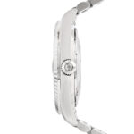 ساعت West End Watch 6868.10.2587 با قاب دایرهای استیل ضدزنگ و صفحه نقرهای، شیشه یاقوت کبود