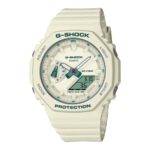 ساعت مچی زنانه کاسیو مدل GMA-S2100GA-7ADR با بند رزین کرم و صفحه کرم-بژ