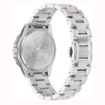 VERSACE VVE0K00125 ساعت مچی مردانه با شیشه یاقوت کبود و صفحه سورمهای، بند استیل316