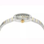 VERSACE VVE0S00325 گالری تصویر 1 با بند استیل طلایی و صفحه نقرهای