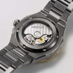 ساعت مچی CITIZEN NB6035-55H4 - طراحی گرد، قاب استیل سفید و بند استیل