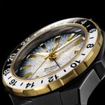 ساعت مچی CITIZEN NB6035-55H7 - بند استیل، قاب سفید، طراحی کلاسیک