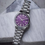 ساعت مچی CITIZEN NJ0200-50W5 با صفحه بنفش و شیشه ضدخش