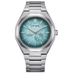 تصویر شاخص ساعت مچی کلاسیک مردانه CITIZEN NK5020-58L با قاب تیتانیوم و صفحه آبی