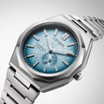 ساعت مچی CITIZEN NK5020-58L2 با طراحی کلاسیک، قاب تیتانیوم و صفحه آبی