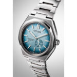 ساعت CITIZEN NK5020-58L4 با بند تیتانیوم و صفحه آبی
