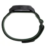 TIMEX TW4B29700 گالری تصویر صفحه سبز با بند پارچهای سبز و قاب استیل