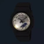 Casio GMA-P2100PC-7A ساعت زنانه با گارانتی ۱ ساله پوزیترون، بدنه رزین و قاب سفید